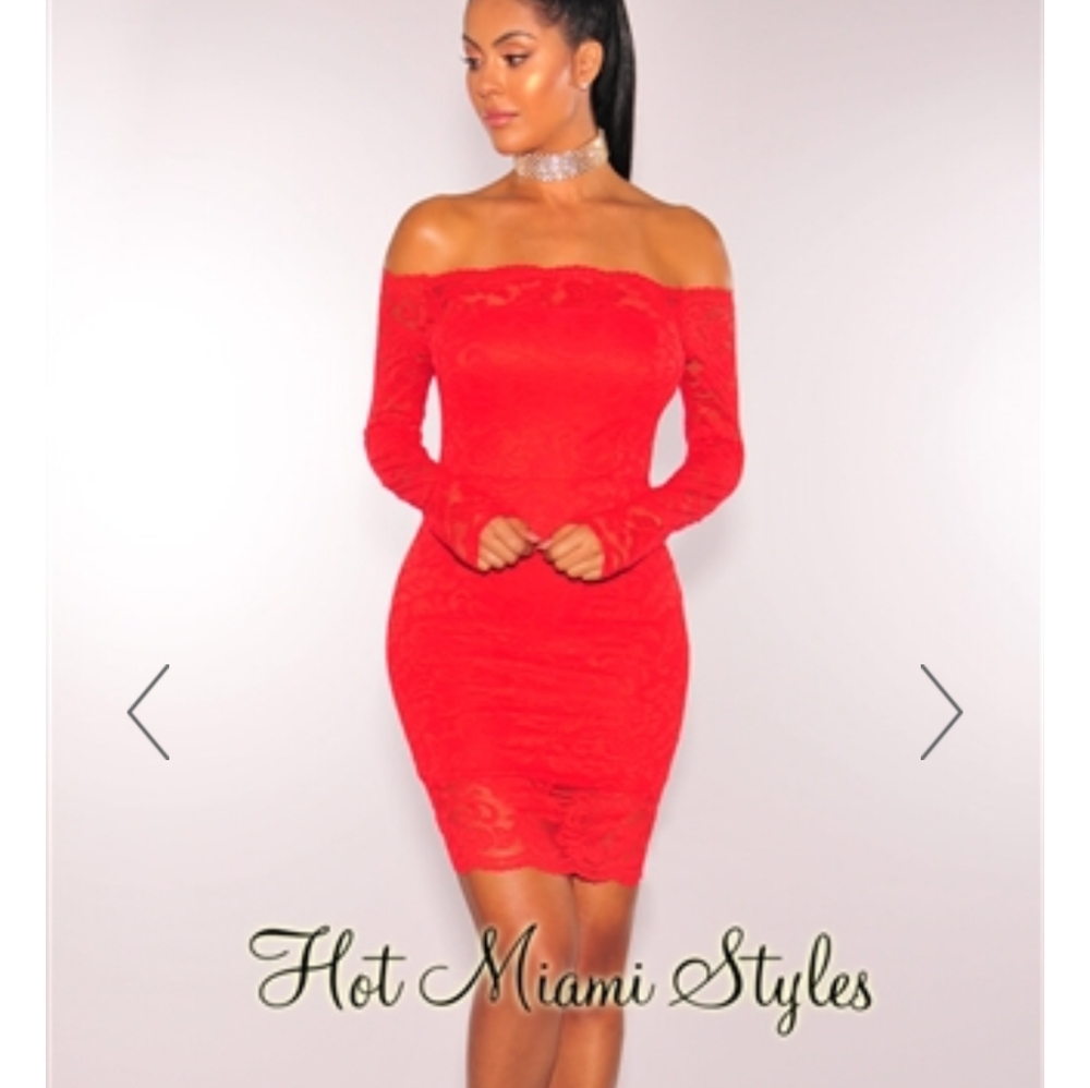 Off shoulder dress